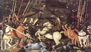 paolo uccello the battle of san romano oil painting on canvas
